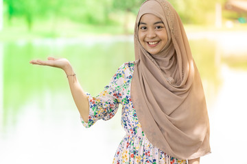 muslim girl portrait