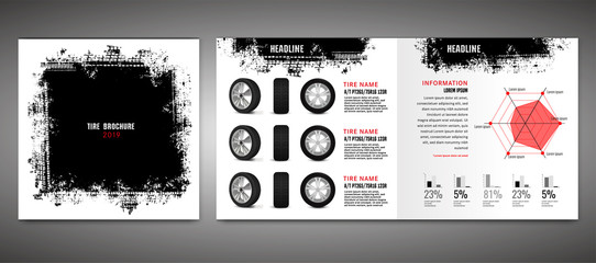 Vector automotive brochure template © Double Brain