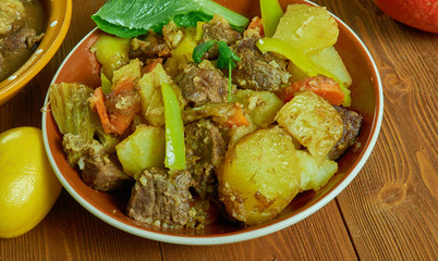 Cameroonian Hot pot potatoes