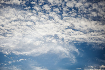 Fototapeta premium Cirrus white clouds.