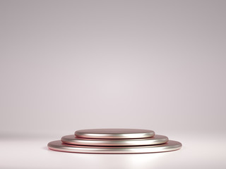 Beautiful luxury New Year Christmas holiday background. 3d illustration, 3d rendering. 3d illustration, 3d rendering.