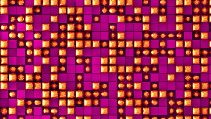 Beautiful interior pattern background. 3d illustration, 3d rendering.