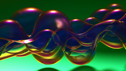 Beautiful, light, elegant background. 3d illustration, 3d rendering.