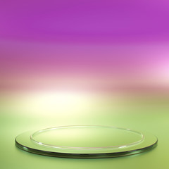 Elegant minimal background. 3d illustration, 3d rendering.