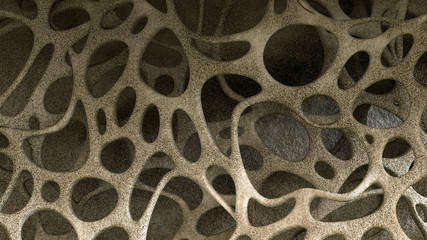 Texture background, grunge, industrial, interior. 3d illustration, 3d rendering.