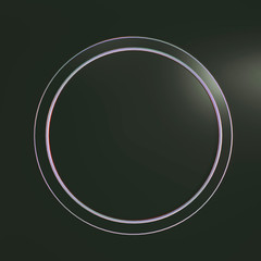 Elegant minimal background. 3d illustration, 3d rendering.