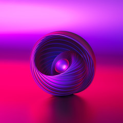 Geometric background. 3d illustration, 3d rendering.