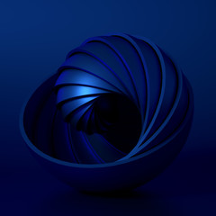 Geometric background. 3d illustration, 3d rendering.