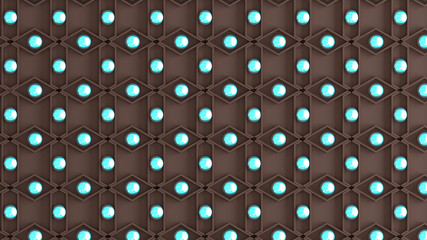 Beautiful interior pattern background. 3d illustration, 3d rendering.