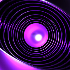 Geometric background. 3d illustration, 3d rendering.