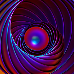 Geometric background. 3d illustration, 3d rendering.