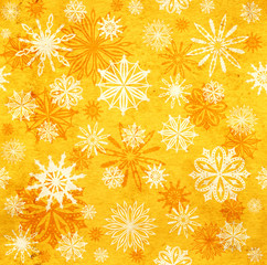 Christmas background with snowflakes