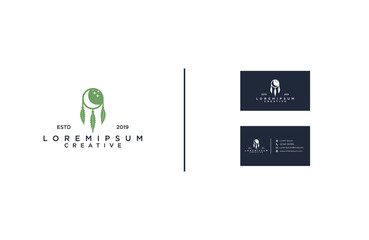 Marijuana  dream logo and business card design
