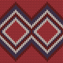 Clothing rhombus argyle knitting texture 