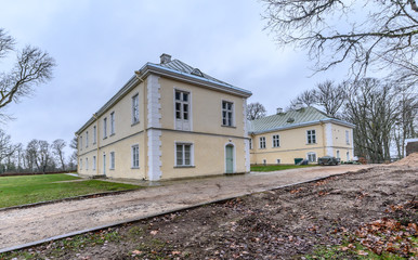 Fototapeta na wymiar albu manor estonia