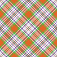 Tartan scotland seamless plaid pattern vector. Retro background fabric. Vintage check color square geometric texture.