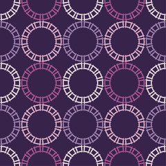 Ethnic boho seamless pattern. Lace. Embroidery on fabric. Patchwork texture. Weaving. Traditional ornament. Tribal pattern. Folk motif. Vector illustration for web design or print.