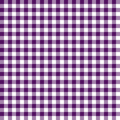 Purples Gingham seamless pattern.