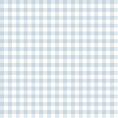 Gingham seamless pattern. Texture from rhombus/squares for - plaid, tablecloths, clothes, shirts, dresses, paper, bedding, blankets, quilts and other textile products. Vector illustration EPS 10.
