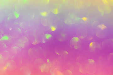 Colorful abstract bokeh.