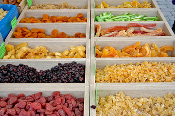 getrocknete Früchte