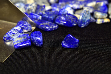 Lapis Lazuli Beautiful natural blue stone For making jewelry