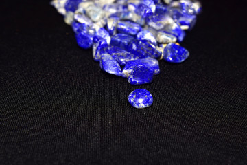 Lapis Lazuli Beautiful natural blue stone For making jewelry