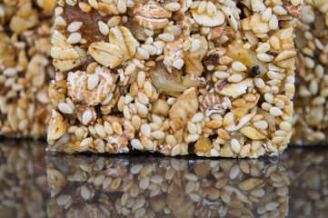 Homemade granola bars