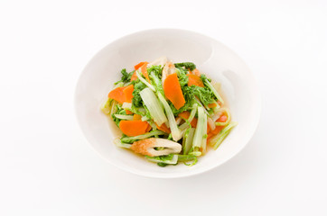 山東菜の炒め物