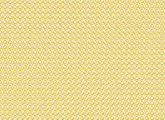 背景：青海波 和柄 模様 紋様 文様 日本 伝統 和風 波形 金 ゴールド