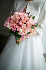 beautiful wedding bouquet for the bride