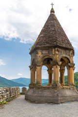 Church belfry Curiali in the castle Ananuri
