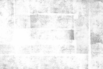 Concrete wall white grey color for background. Old grunge textures with scratches and cracks. White painted cement wall texture.