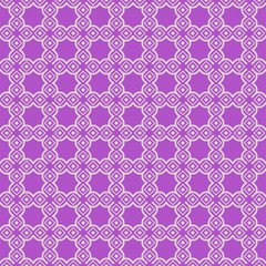 Seamless geometric pattern. Vector illustration. Purple white color