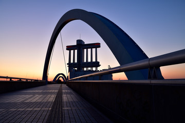 日の出　朝焼け