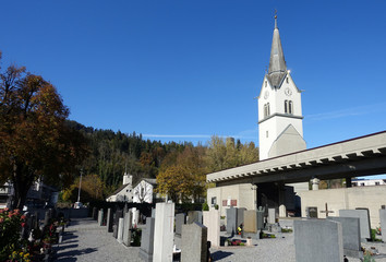Kirche und Friedhof Feldkirch Tosters