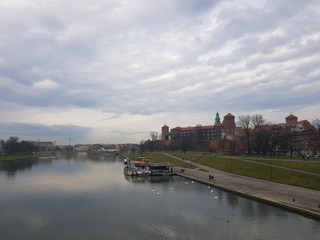 Picture of the Vistula - Cracow Poland