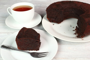 Chocolate bourbon cake