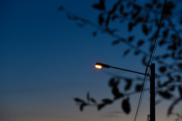 eclairage electricité lampe nuit