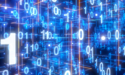 Software, web development, programming concept. Abstract Programming