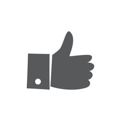 LIKE icon on white background