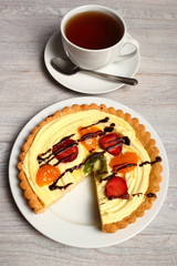 Fruit Tart with Pastry Cream