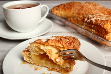 Apple Turnover with Puff Pastry