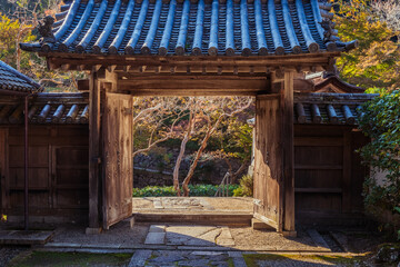 寺の門構え