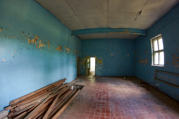Abandoned soviet cold war nuke site in east Germany