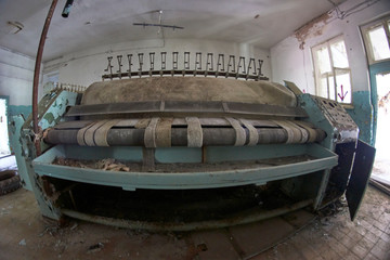 Abandoned soviet cold war nuke site in east Germany