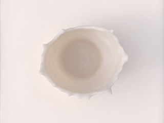 milk splash when dropped