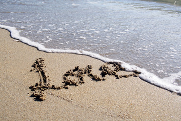 砂に書いたラブレター
