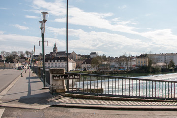 Fototapeta na wymiar Gray Haute-Saône Franche-Comté France