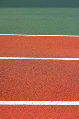 Sports track for running close-up. The texture of the sports track. 